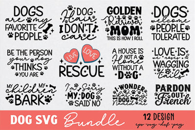 Dog Svg Bundle SVG md faruk hossain 