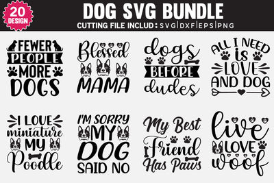 Dog SVG Bundle SVG md faruk hossain 