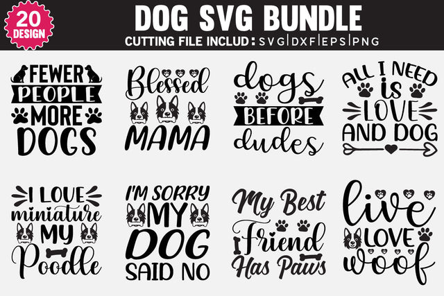 Dog SVG Bundle SVG md faruk hossain 