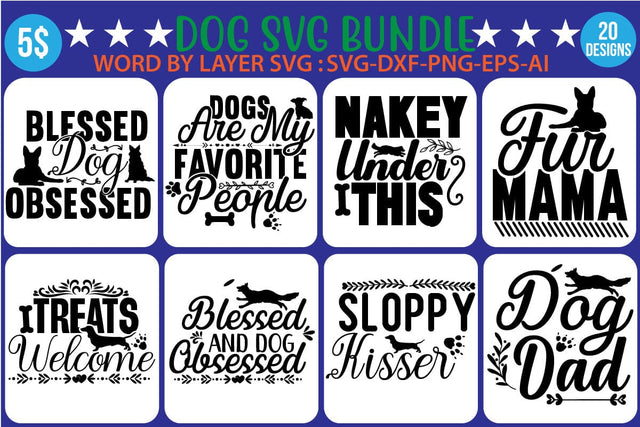 Dog svg bundle SVG Newmockups 