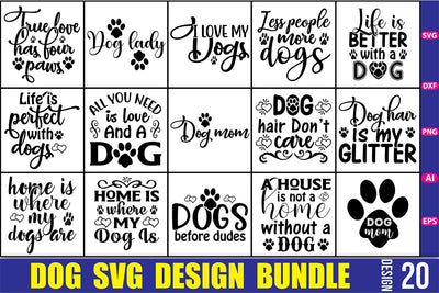 Dog SVG Bundle SVG nirmal108roy 