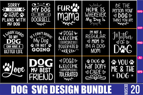 Dog SVG Bundle SVG orpitasn 