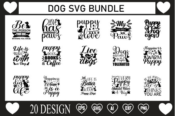 Dog svg bundle SVG Shahin alam 