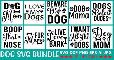 Dog SVG Bundle SVG Syaman 