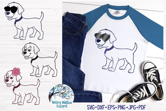Dog SVG Bundle SVG Wispy Willow Designs 