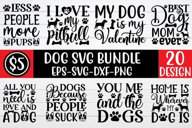 dog svg bundle vol 2 SVG buydesign 