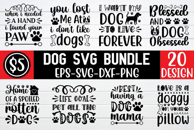 dog svg bundle vol 3 SVG buydesign 