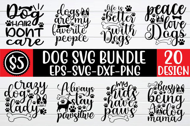 dog svg bundle vol 6 SVG buydesign 