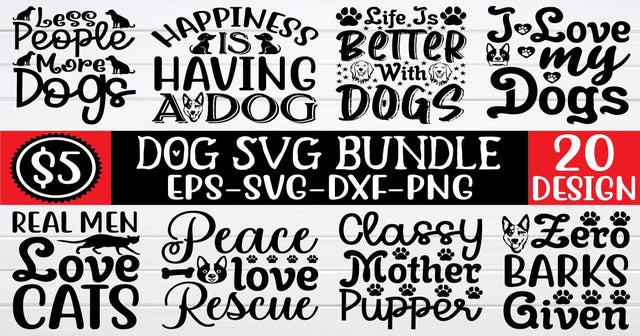 dog svg bundle vol 9 SVG buydesign 