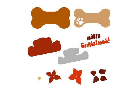 Dog SVG. Christmas Dog SVG. Dog Papercut SVG Olga Terlyanskaya 
