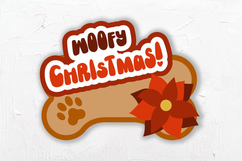 Dog SVG. Christmas Dog SVG. Dog Papercut SVG Olga Terlyanskaya 