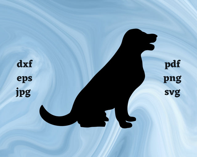 Dog SVG Cut File SVG Northern Light SVG 