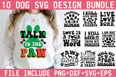 Dog Svg Design Bundle SVG Rupkotha 