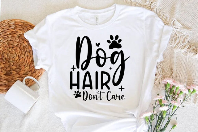 Dog SVG Design, Dog Hair Dont Care SVG FiveStarCrafting 