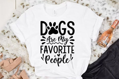 Dog SVG Design, Dogs Are My Favorite People SVG FiveStarCrafting 