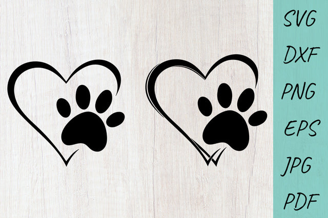 Dog SVG, Paw print, Dog mom SVG, Dog paw SVG Cricut SVG Irina Ostapenko 