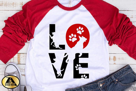 Dog SVG Pet Love SVG Paw Prints SVG Pet Quote SVG Cut File SVG zoellartz 