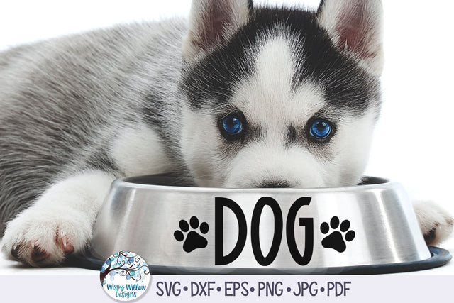 Dog SVG SVG Wispy Willow Designs 