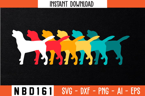 DOG T-Shirt Design SVG Nbd161 