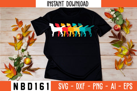 DOG T-Shirt Design SVG Nbd161 