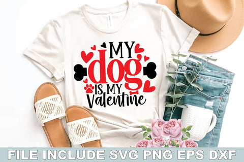 Dog Valentine SVG Bundle SVG Ariyan 