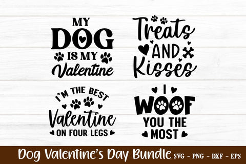 Dog Valentine's Day SVG Bundle for Pet Lovers SVG Shine Green Art 