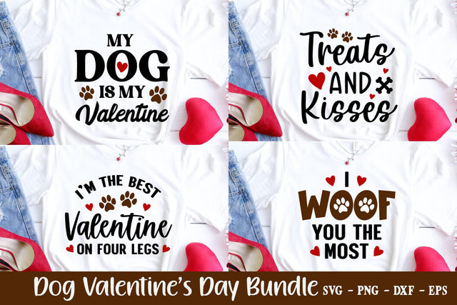 Dog Valentine's Day SVG Bundle for Pet Lovers SVG Shine Green Art 