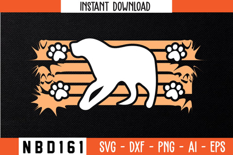 DOG VENTAS T-Shirt Design SVG Nbd161 