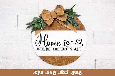 Dog Welcome Sign Bundle SVG Carla C Designs 