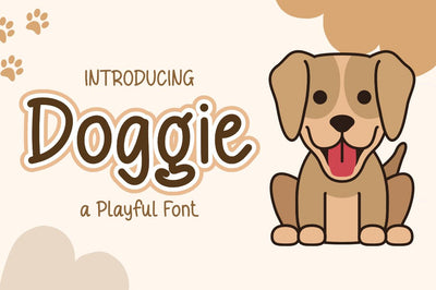 Doggie Font Masyafi Studio 