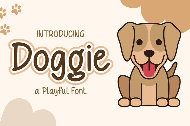 Doggie Font Masyafi Studio 