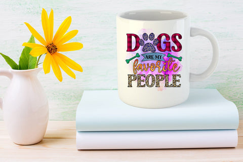 Dogs Are My Favorite I Dog Sublimation Design I Dog PNG Sublimation Happy Printables Club 