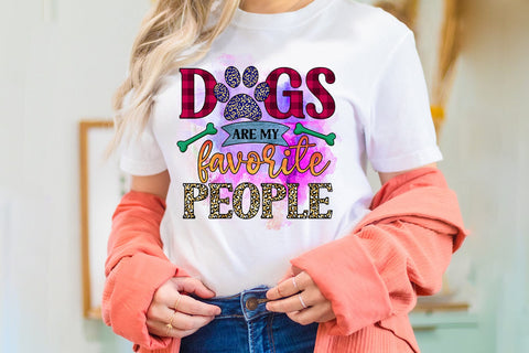 Dogs Are My Favorite I Dog Sublimation Design I Dog PNG Sublimation Happy Printables Club 