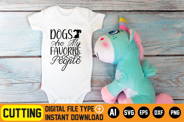 Dogs Are My Favorite People SVG CraftlabSvg29 