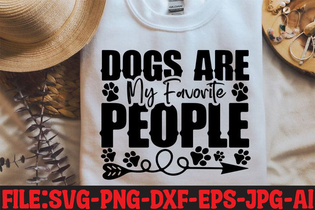 Dogs Are My Favorite People SVG MStudio 