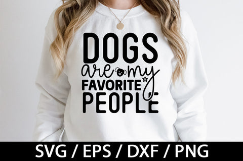 Dogs are my favorite people svg SVG akazaddesign 
