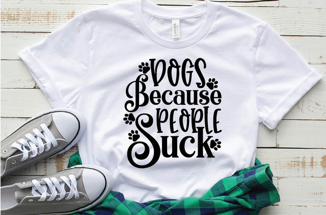 dogs because people suck SVG Design SVG farhad farhad 