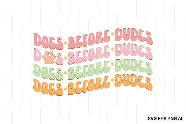 Dogs Before Dudes SVG SVG designmaster24 