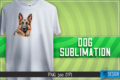 Dogs Sublimation | T-Shirt Design Sublimation Fly Design 