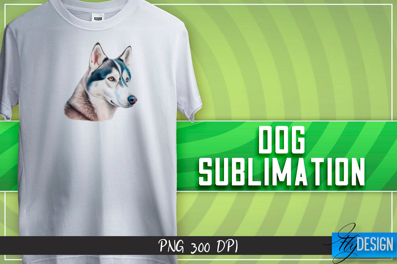 Dogs Sublimation | T-Shirt Design Sublimation Fly Design 