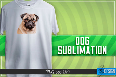 Dogs Sublimation | T-Shirt Design Sublimation Fly Design 