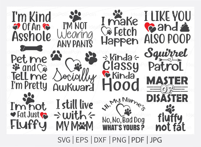 Dogs svg, Dog Bandana svg Bundle, Dog Shirt svg, Dog Life svg, Dog Bandana Designs, Dog Lover svg, Dog Mom svg, Dog png, Dog quotes, Dog jpg SVG Dinvect 