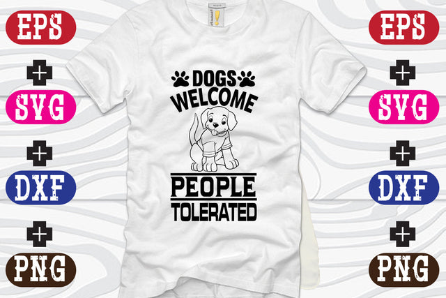 Dogs Welcome people tolerated SVG Nurstore 