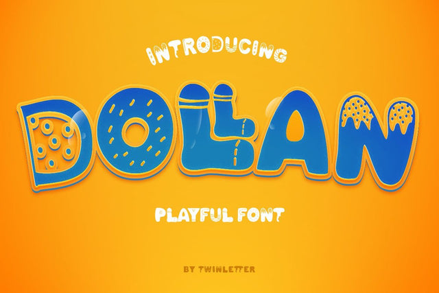 Dollan Font twinletter 