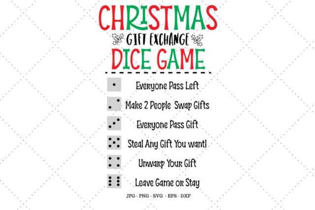 Dollar Deal, Printable Christmas, Christmas Party, Christmas Party Game, Holiday Party Game, Secret Santa, Work Party, Gift Exchange SVG SVG Digital Designer 