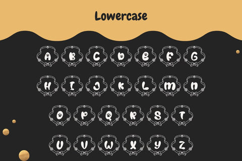 Dolly Cat Monogram Font Attype studio 