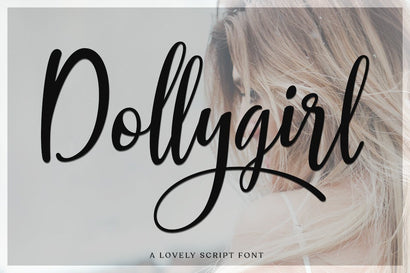 Dollygirl Script Font Zane Studio55 