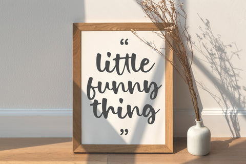 Dolphin Dolls Handbrushed Script Font Font Balpirick 