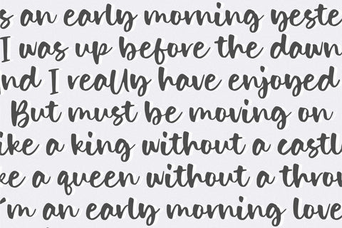 Dolphin Dolls Handbrushed Script Font Font Balpirick 