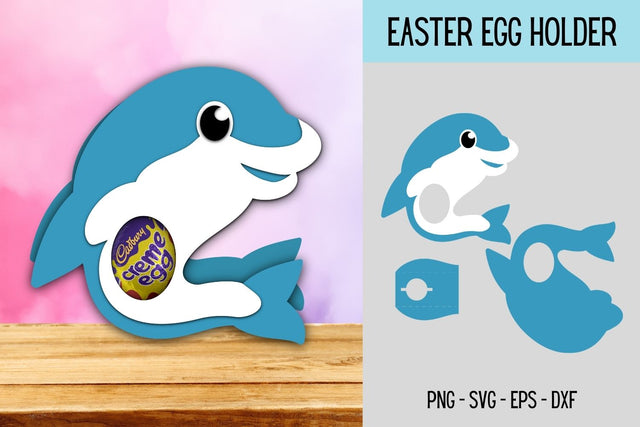 Dolphin Egg Holder SVG SVG SvgOcean 